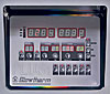 Digital control panel with latest generation microprocessor